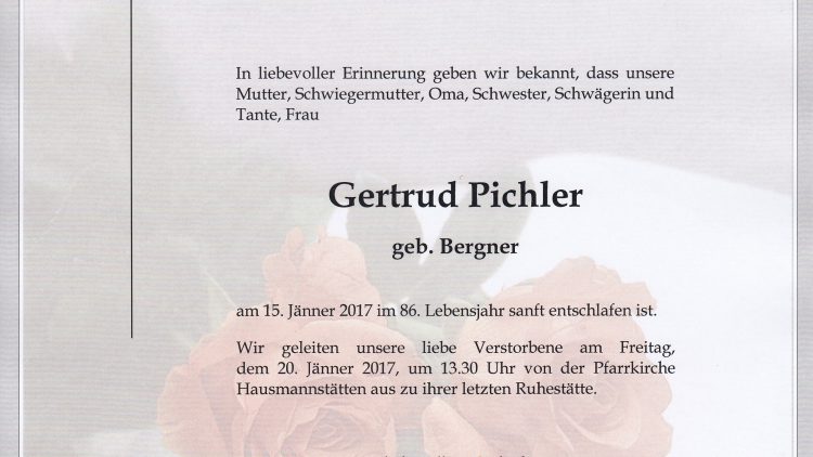 Gertrud Pichler