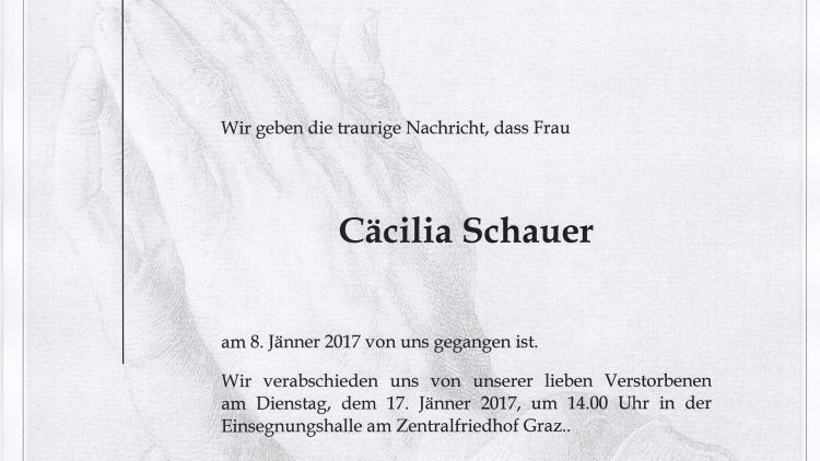 Cäcilia Schauer