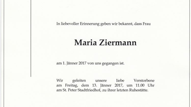 Maria Ziermann